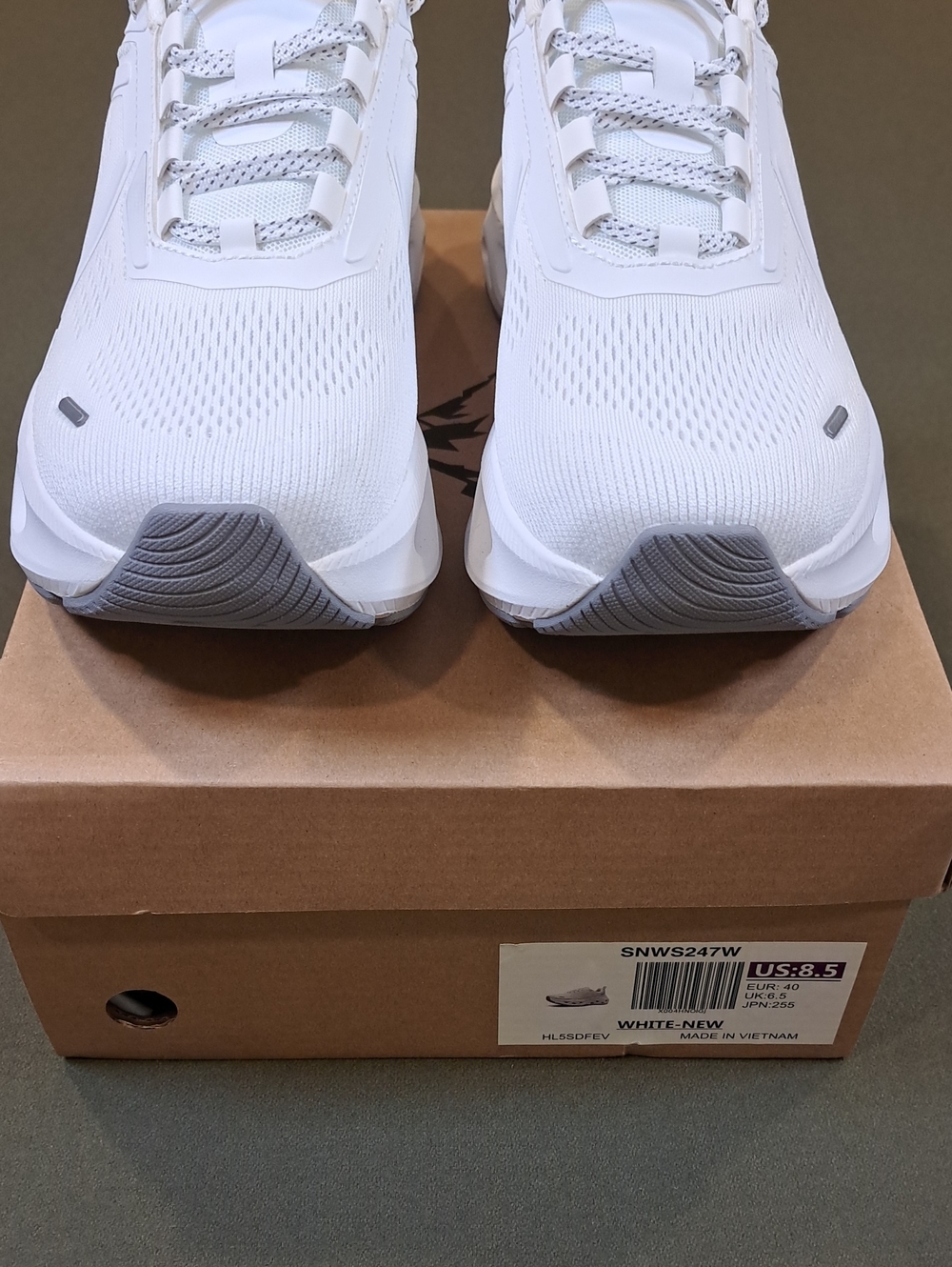 Nortiv 8 Women's Comfortable Lifestyle Sneakers - Color: White-New - Size: 8.5 - Picture 5 of 11